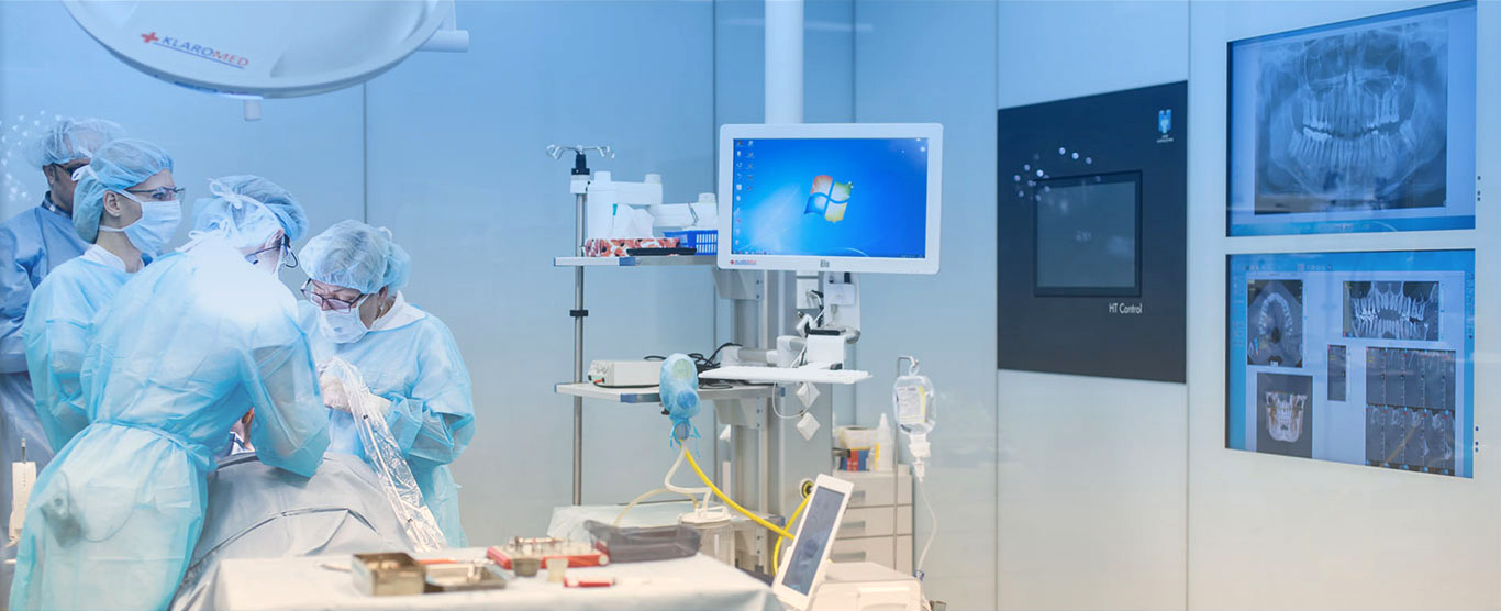 Wnętrze kliniki HAHS w Szczecinie